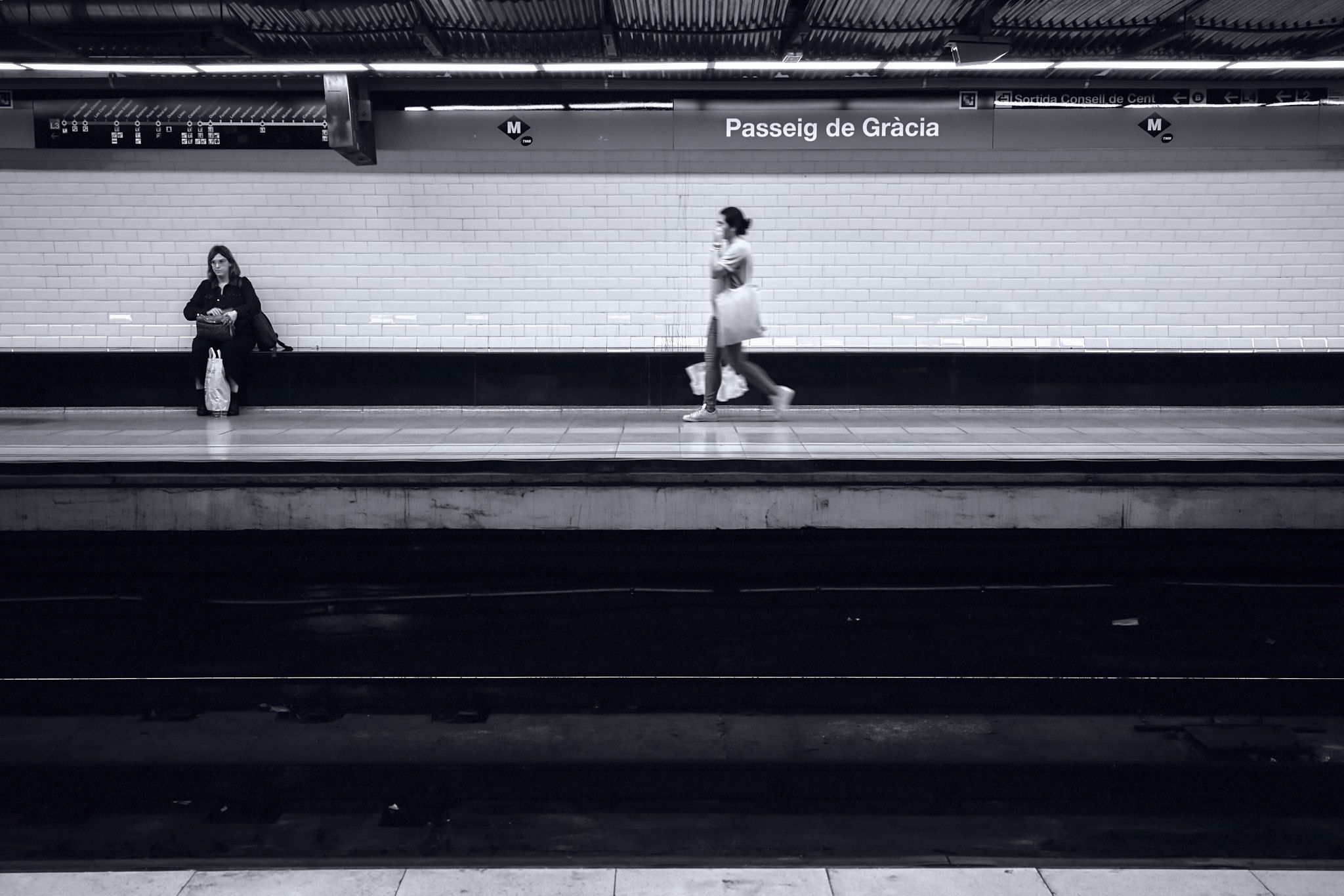 Barcelona Streetart Passeig de Gracia